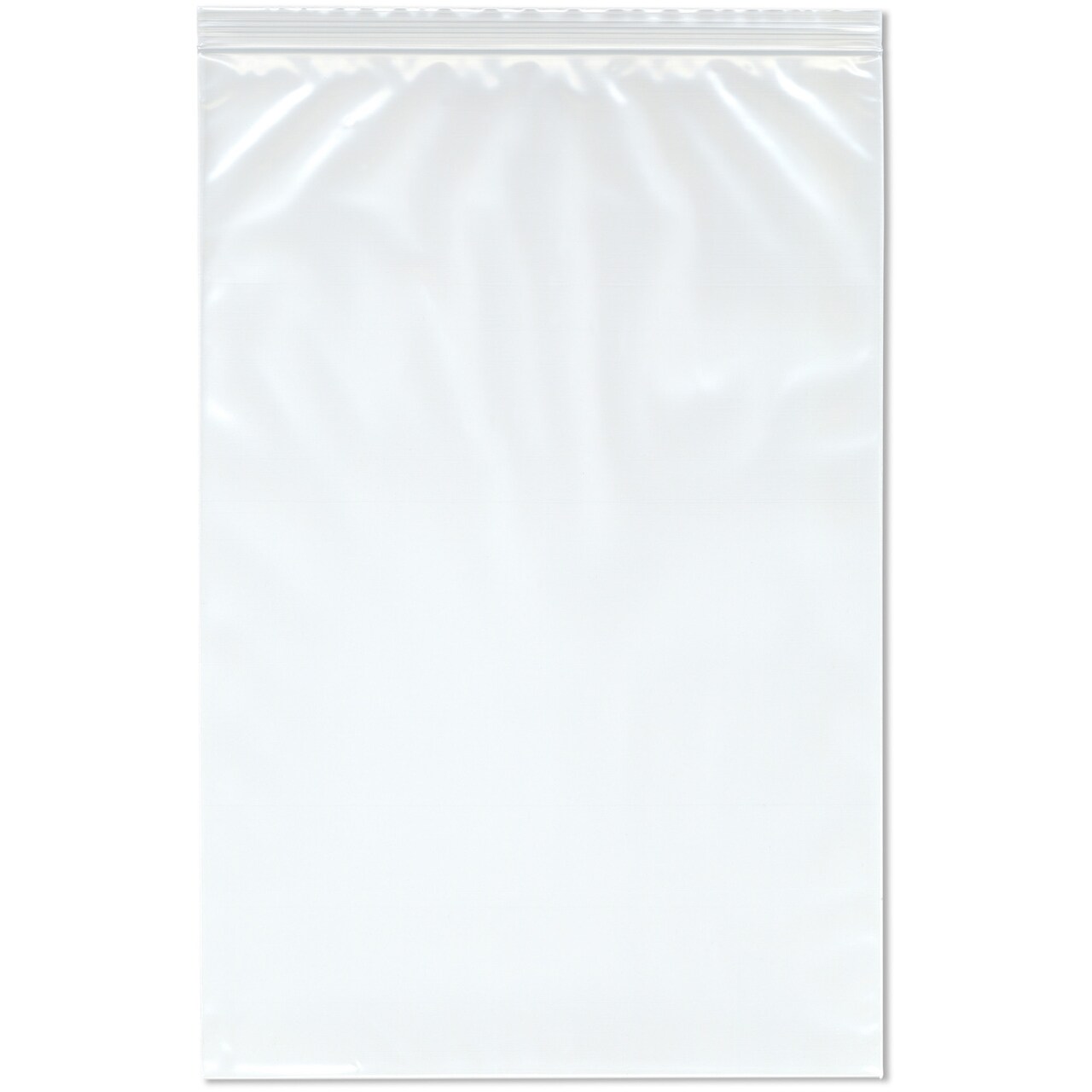 Plymor 12" x 18" (Pack of 100), 4 Mil Heavy Duty Zipper Reclosable Plastic Bags